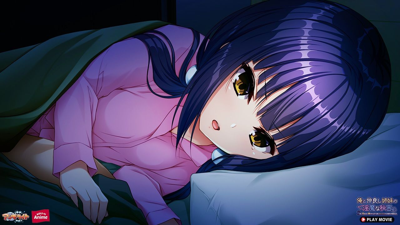 サンプル画像5:俺と仲良し姉妹の淫魔な秘密〜妹に死ぬほど嫌われながら姉とセックスする奇妙な同居生活〜 PLAY MOVIE(WorldPG Anime) [d_268219]