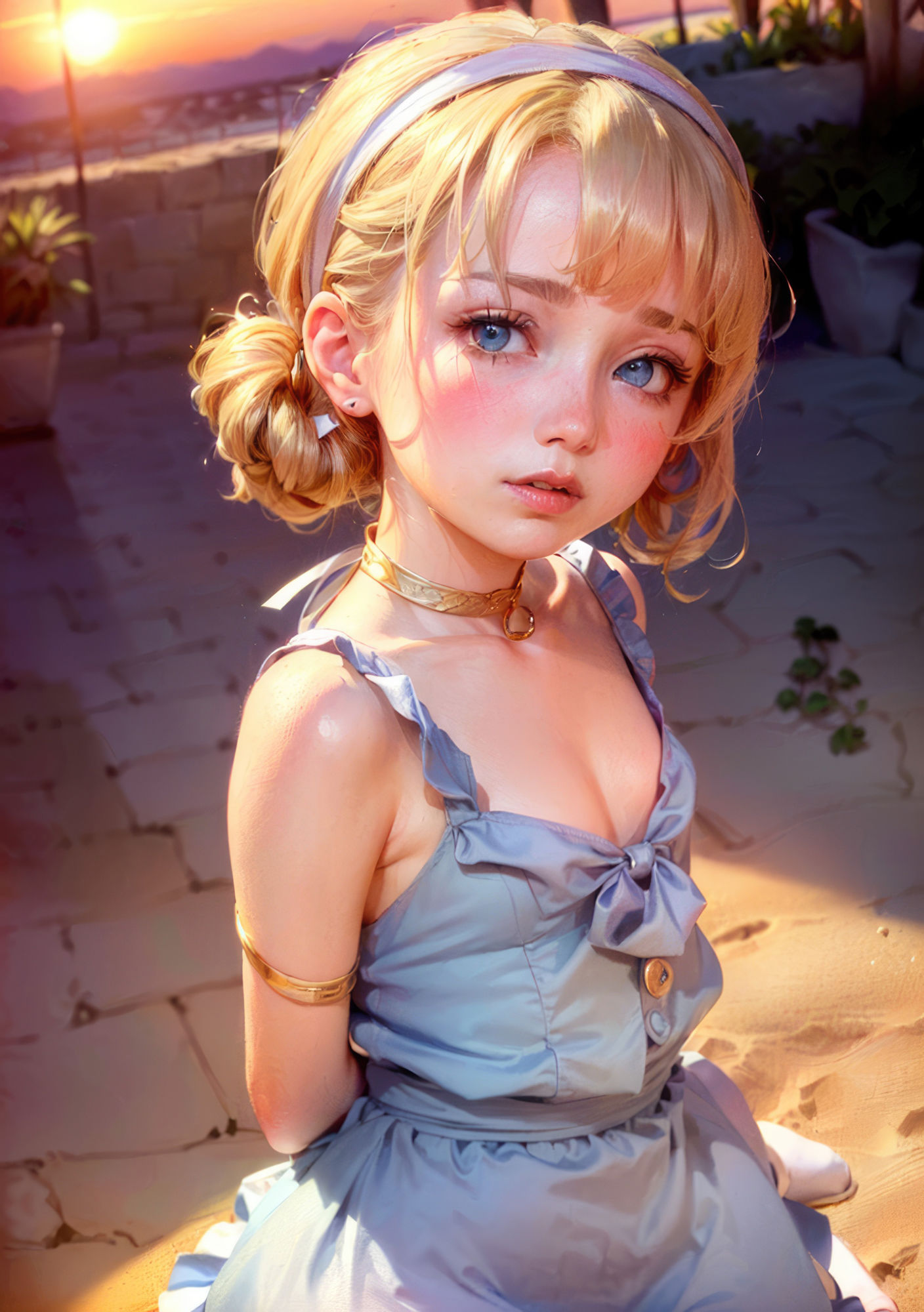 サンプル画像1:Alice in Parallel Worlds – Land of the Sun(軽銀あるみ KeiginAluminium) [d_268238]