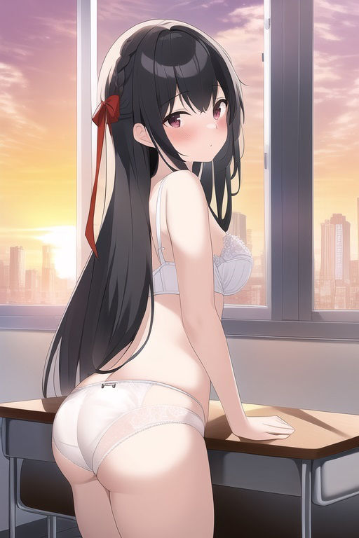 サンプル画像1:AI女子達の日常5(データベースマン) [d_268245]