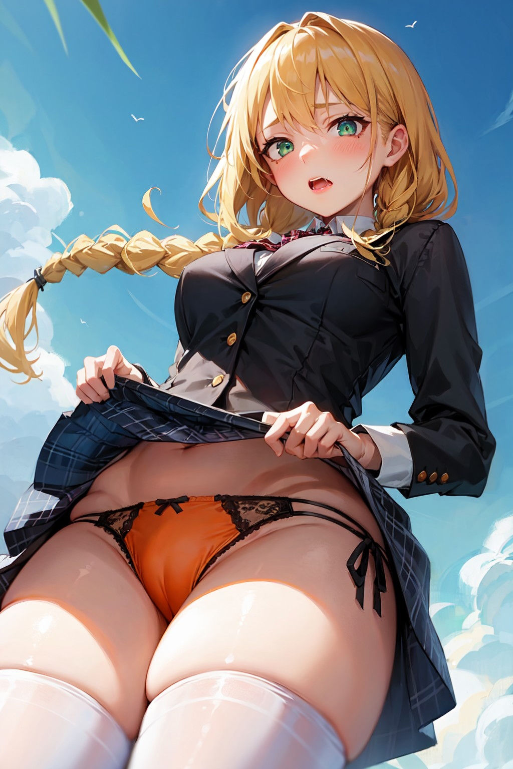 サンプル画像2:JKにパンツを見せてもらうように土下座して頼んでみた(CQ妖精雨風) [d_268259]