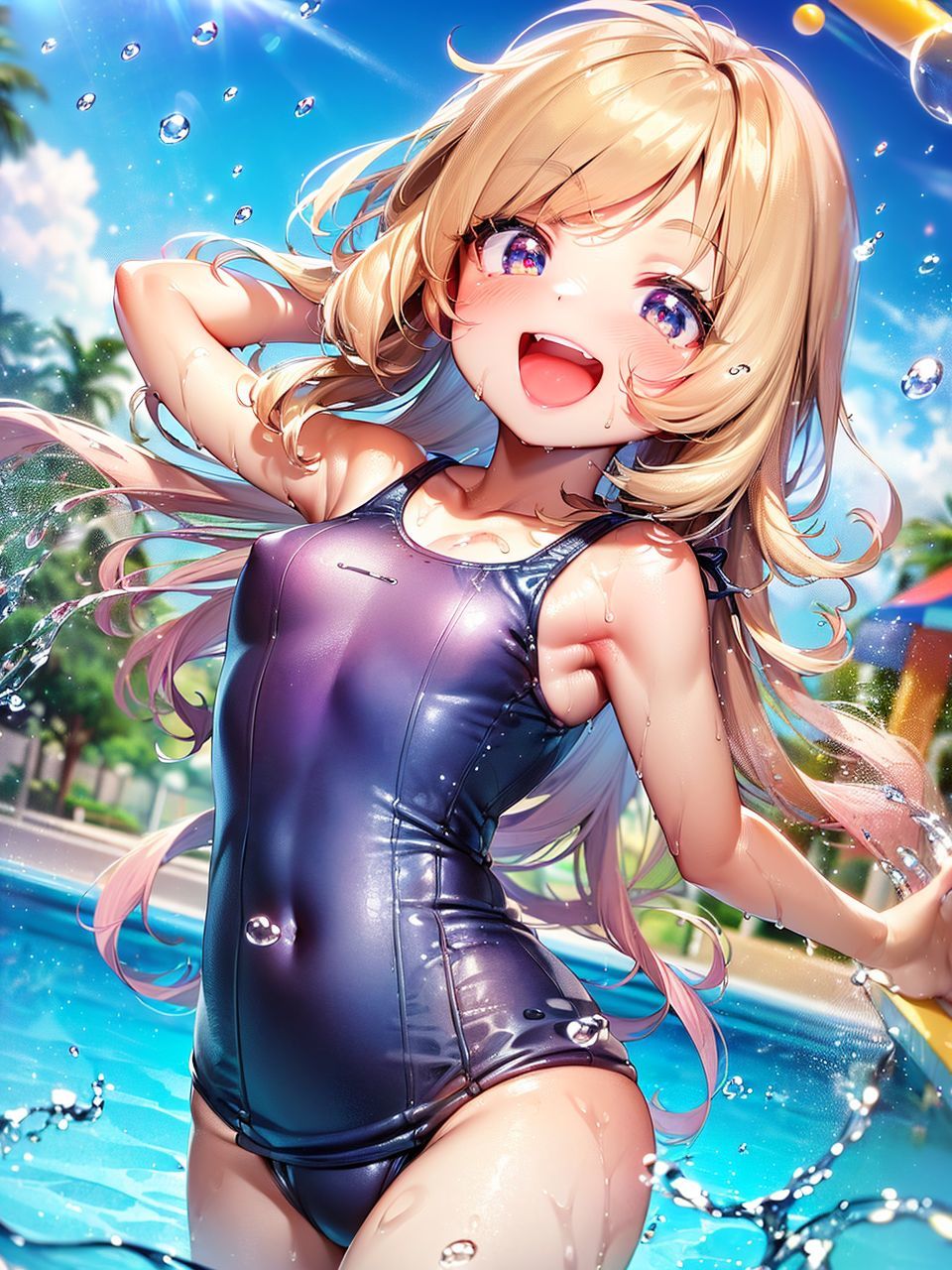 サンプル画像1:【夏のロリガール】(びっぷるーむ) [d_268287]