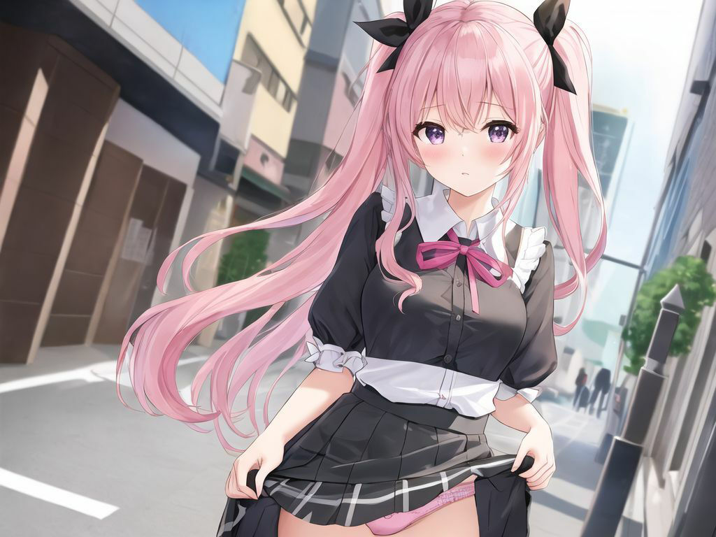 サンプル画像5:on the road 〜路上でパンツ見せてくれる女の子たち〜(Bookmark) [d_268292]