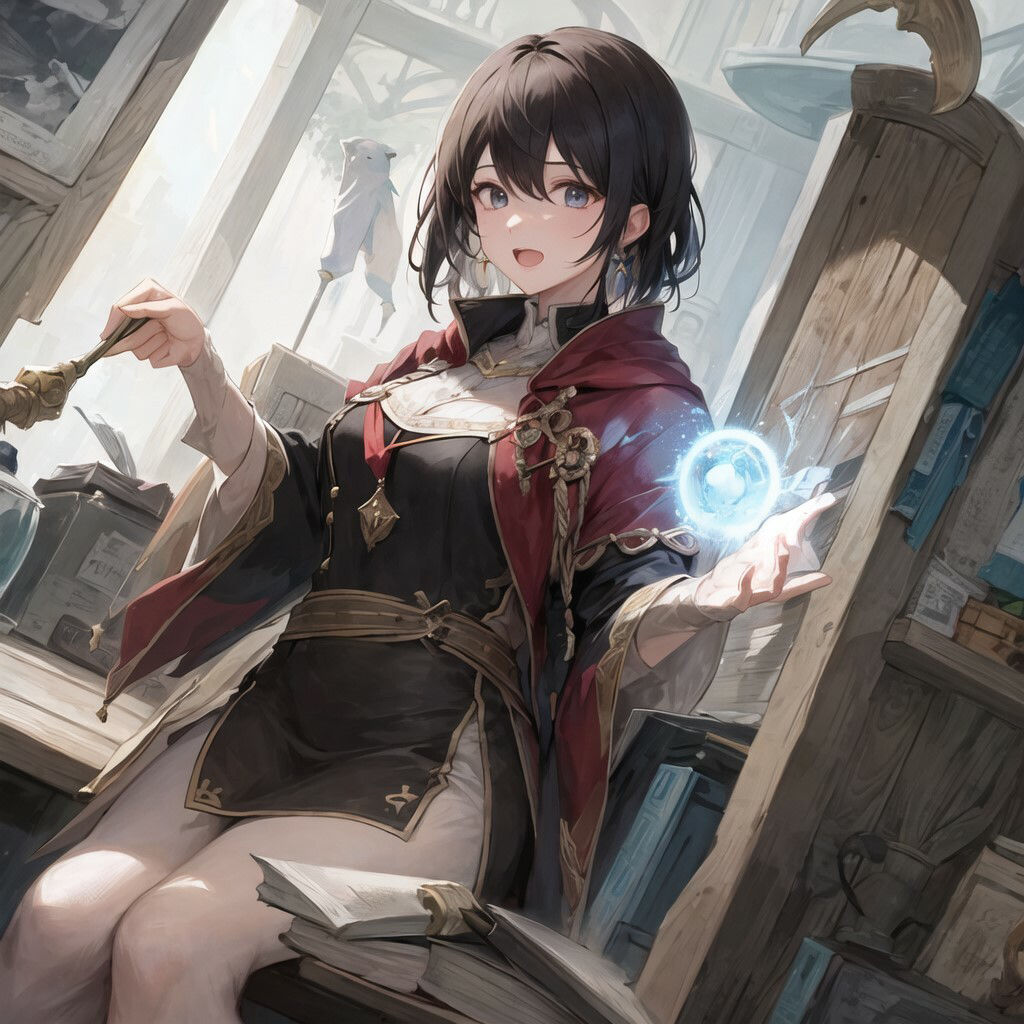 サンプル画像2:ジョブフェチ ウィザード編(フェチ工房) [d_268358]