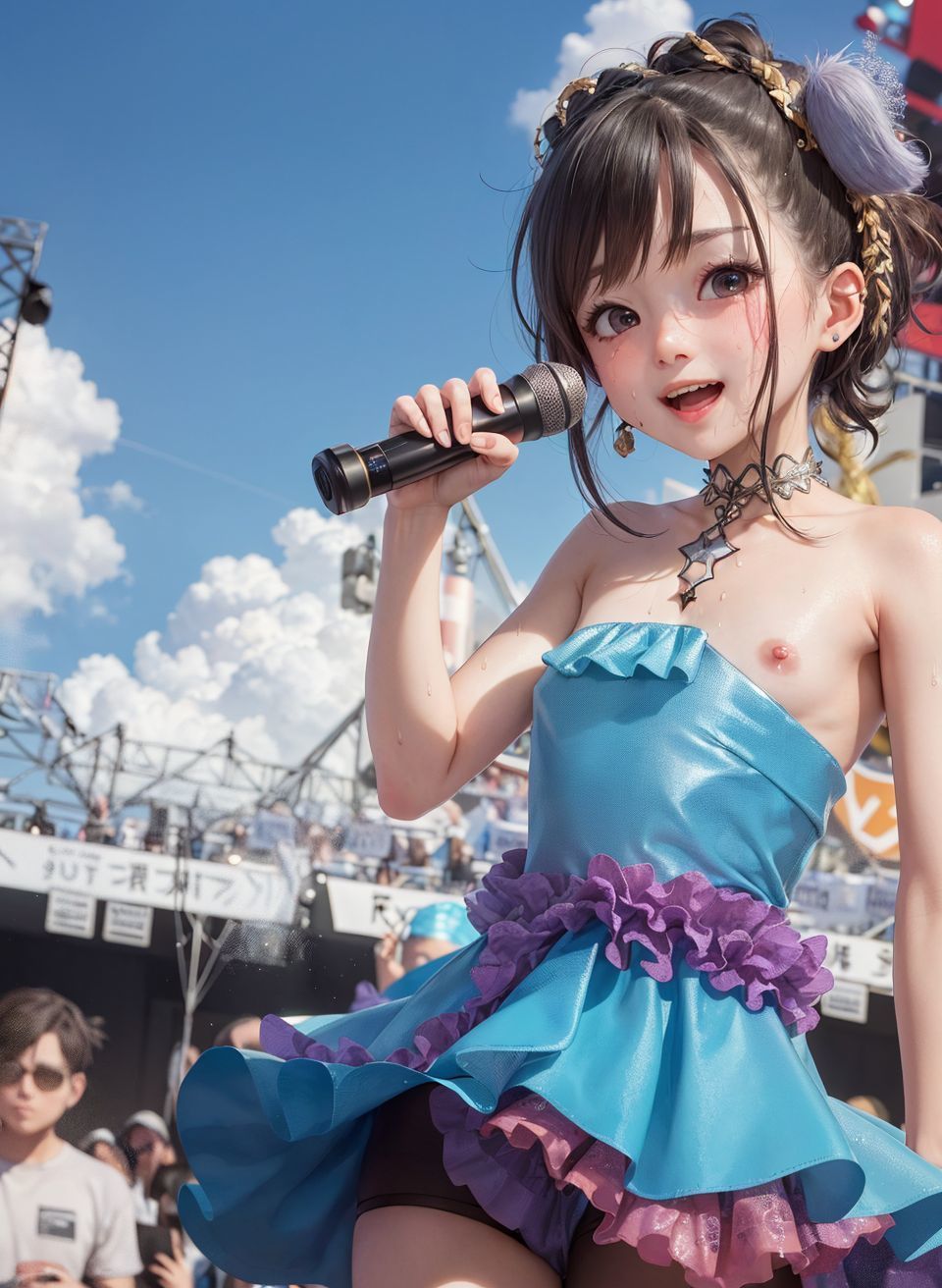 【野外メス〇キアイドル】