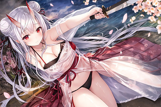 サンプル画像3:かわよおに 全年齢向け CG集 vol.4 / 桜吹雪とかわ余にご用心！ （113枚）(AngelAkiha) [d_268524]