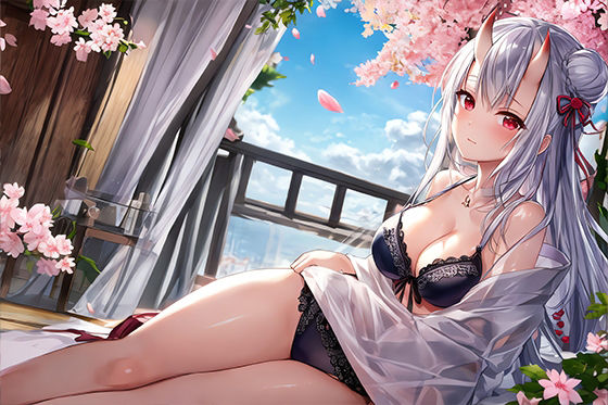 サンプル画像5:かわよおに 全年齢向け CG集 vol.4 / 桜吹雪とかわ余にご用心！ （113枚）(AngelAkiha) [d_268524]