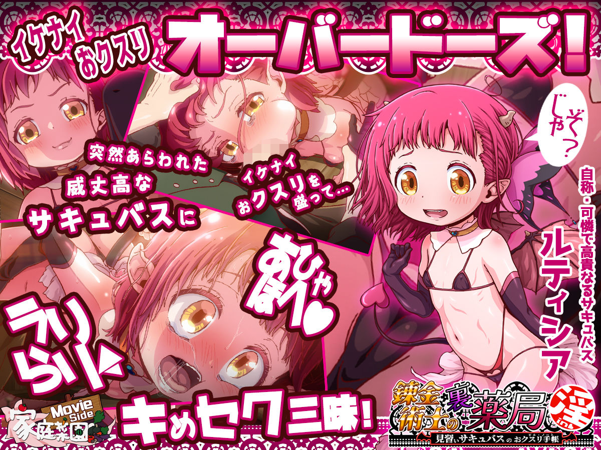 サンプル画像2:ダメ！ぜったい！！淫 〜見習いサキュバスのおクスリ手帳〜 【HD Movie Edition】(家庭菜園 Movie Side) [d_268526]