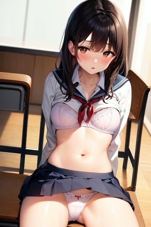 サンプル画像3:クラスメイトがエッチな挑発(ローぱん) [d_268704]