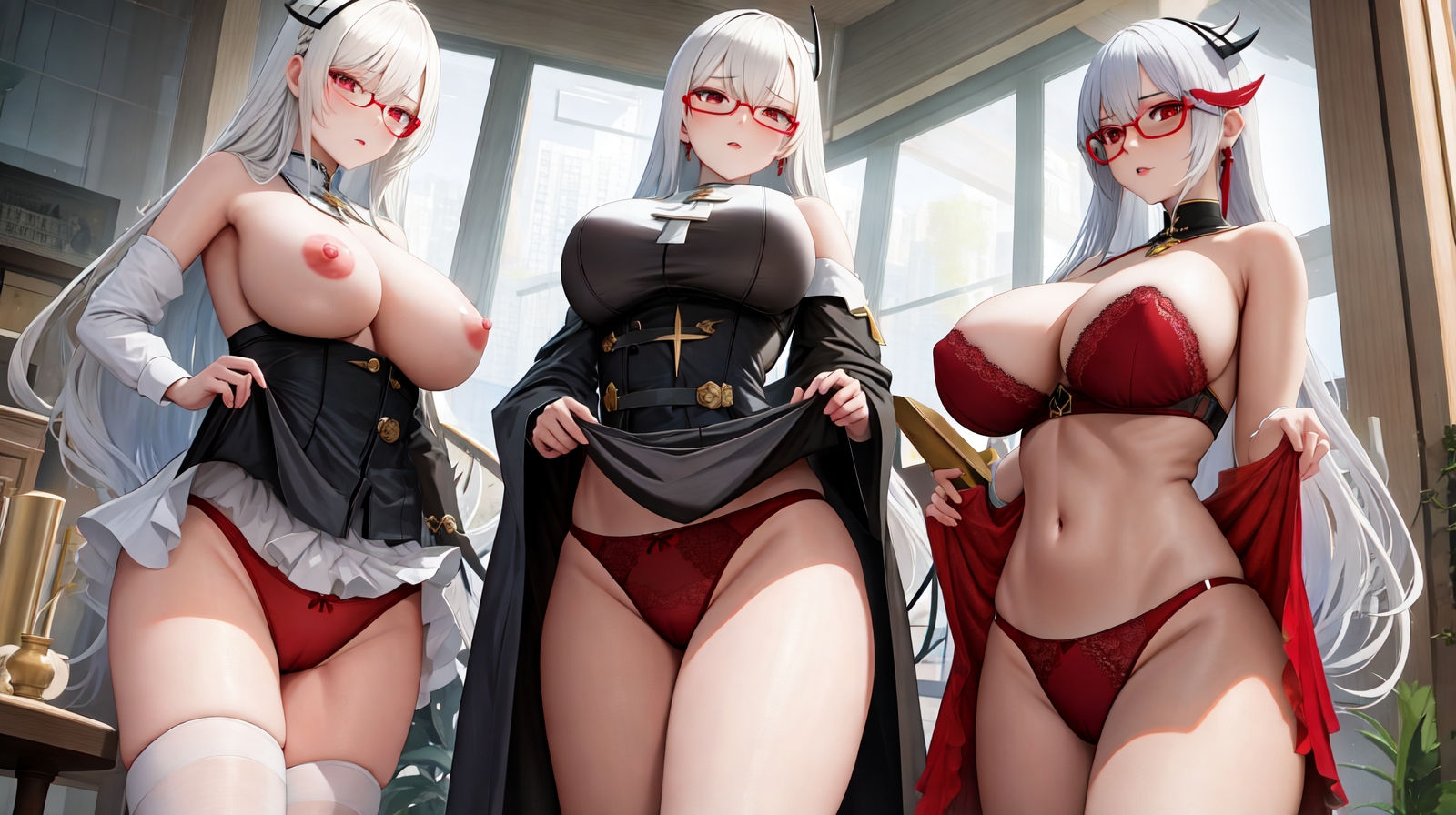 サンプル画像1:聖女を愛でるための114枚(アイルスト屋さん) [d_268781]