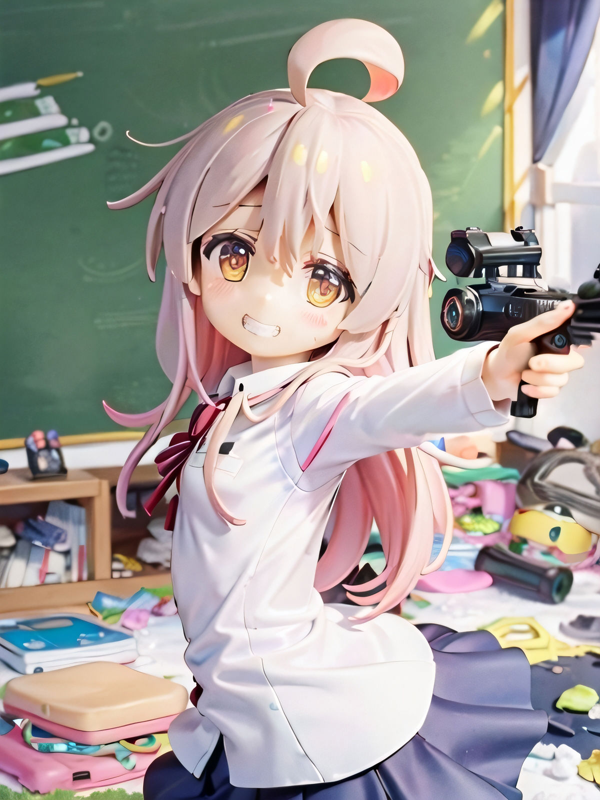 サンプル画像1:お兄ちゃんはお姉妹？3DCG集(Fox Drawing) [d_268794]