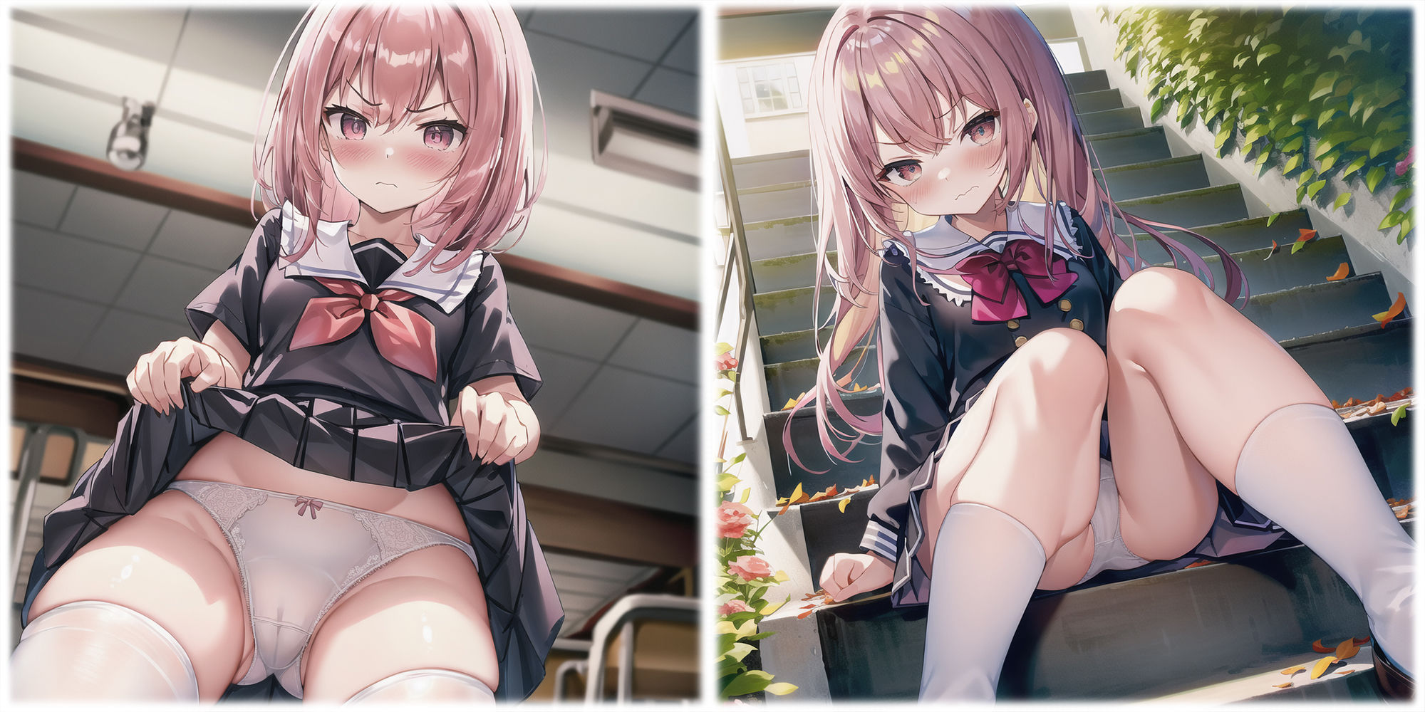 サンプル画像1:妹にならパンツ見せてもらってもセーフかもしれない！？(狼芝居) [d_268913]