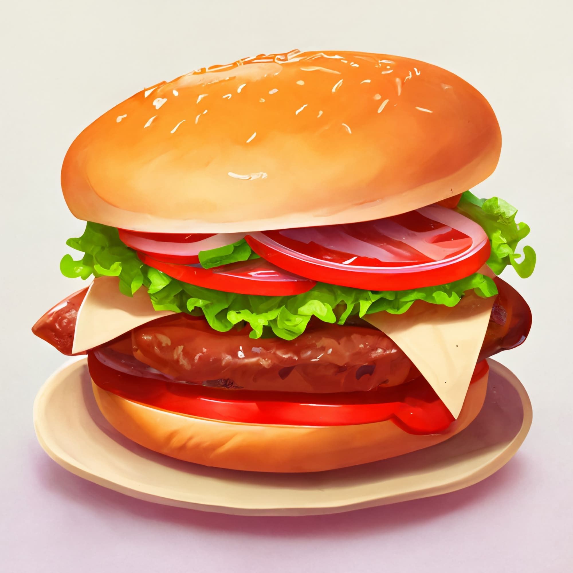 サンプル画像5:【色々な食べ物のイラスト】著作権フリーの高解像度画像（100枚）(Game Material Store) [d_268979]