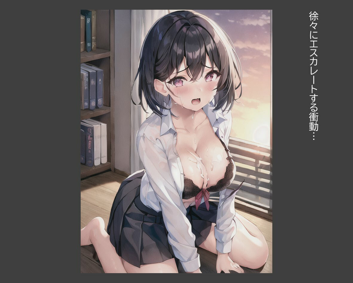 サンプル画像3:文学少女の受難(Dreameard) [d_269091]