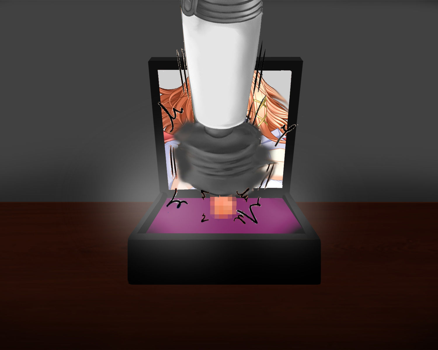 サンプル画像3:女子○生、女退魔師クリボックス化セット！ 春の特別セール(淫乱テディベア) [d_269138]