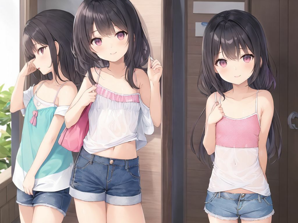 サンプル画像3:ショートパンツ少女(Bookmark) [d_269214]