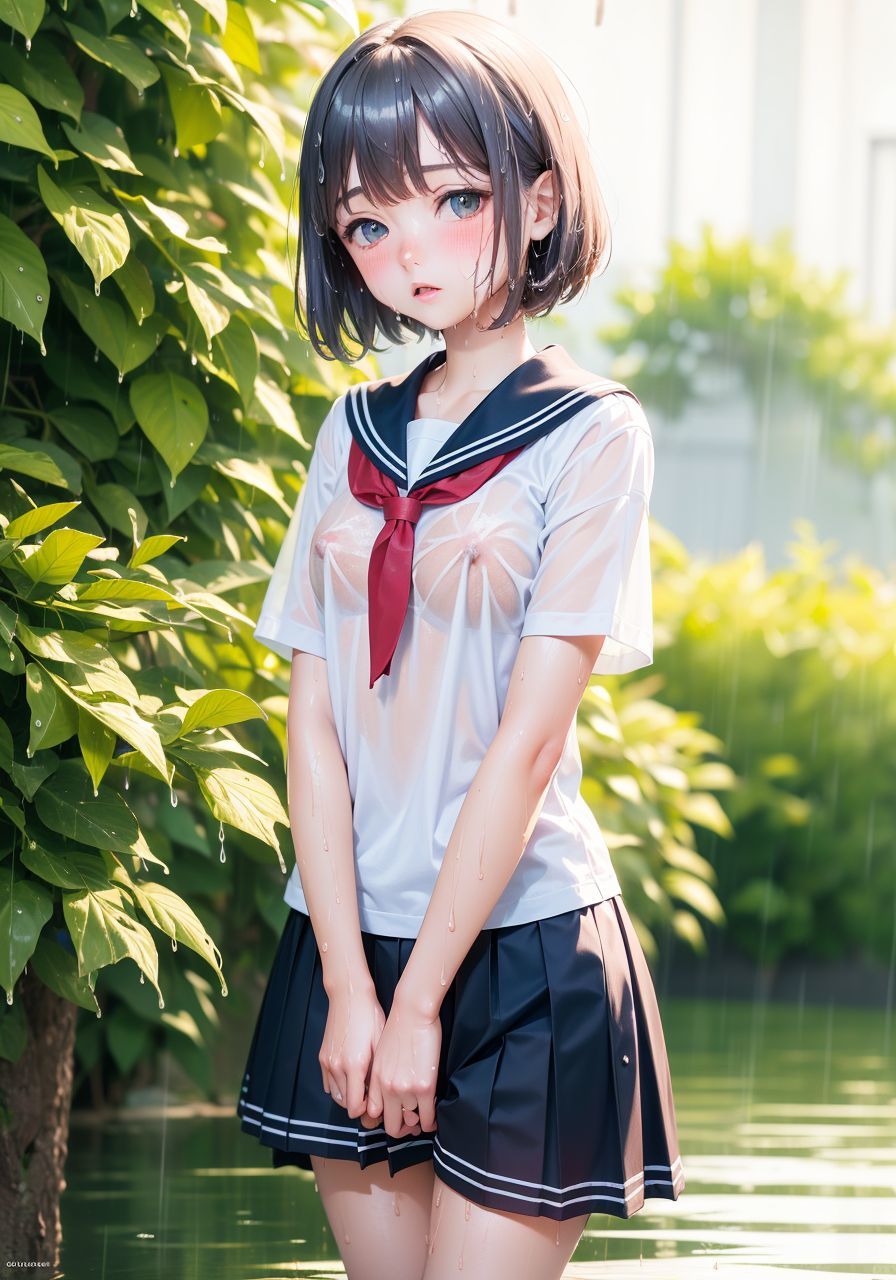 サンプル画像3:銀髪ショート(こづるソフトウェア) [d_269528]