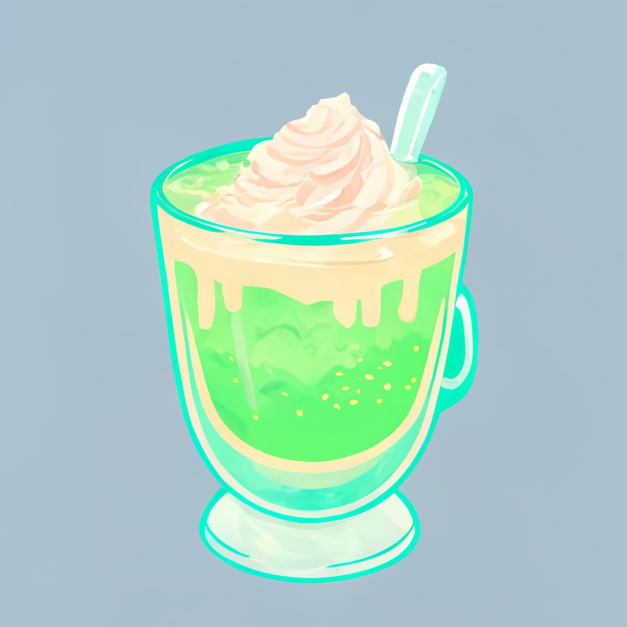 サンプル画像6:【色々な飲み物のイラスト】著作権フリーの高解像度画像（100枚）(Game Material Store) [d_269831]