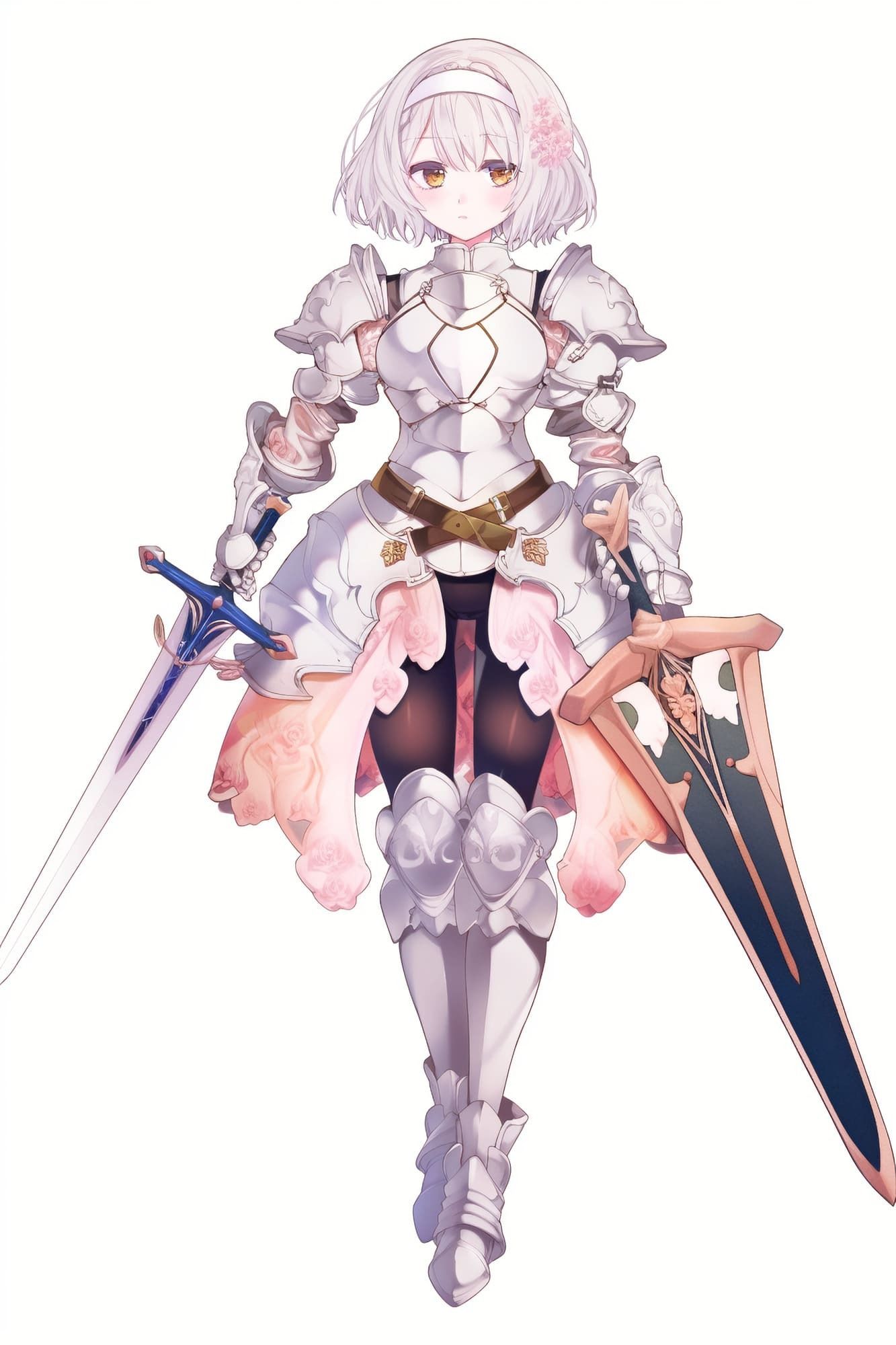 サンプル画像5:【女キャラ全身立ち絵ジョブ別1】著作権フリーの高解像度素材（100枚）(Game Material Store) [d_269942]