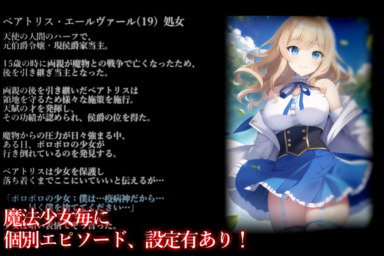 サンプル画像6:【魔法少女】Badend、IFストーリーVol.2(きなこもっち) [d_270000]