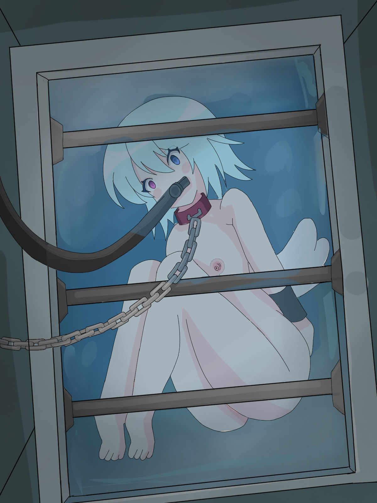 サンプル画像5:敗北ヒロインが四肢欠損！？ 〜電気責め、水責め等で絶頂管理される話〜(ユウバリ亭) [d_270143]