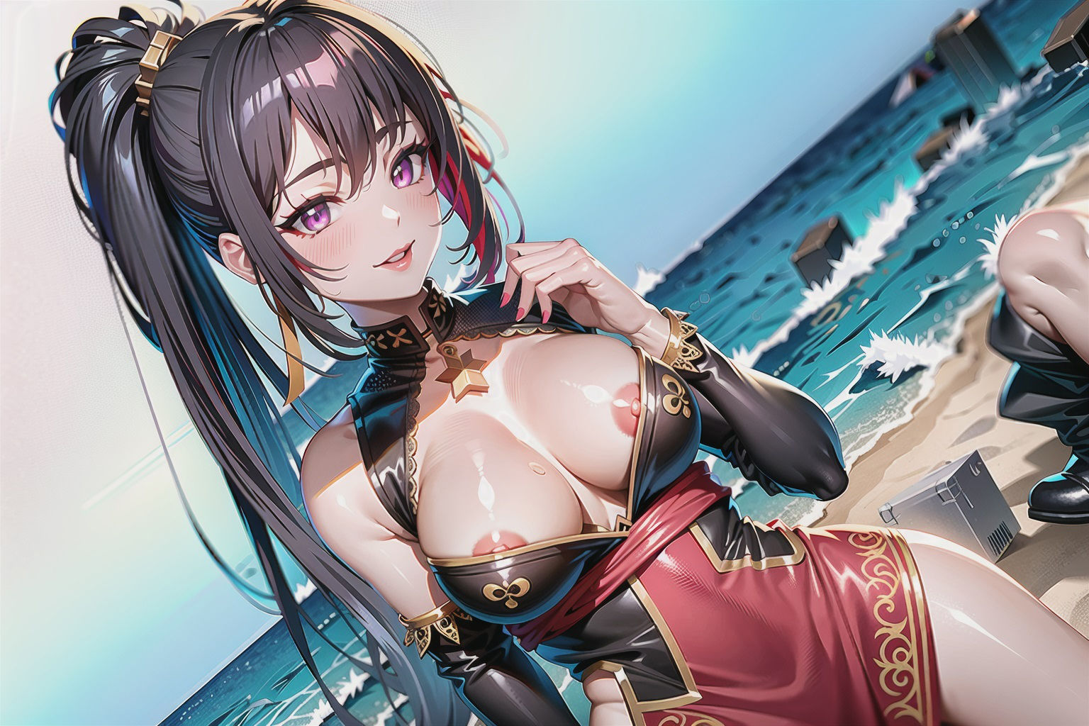 サンプル画像2:転校生はラテックスが好き(にじいろぱれっと) [d_270234]