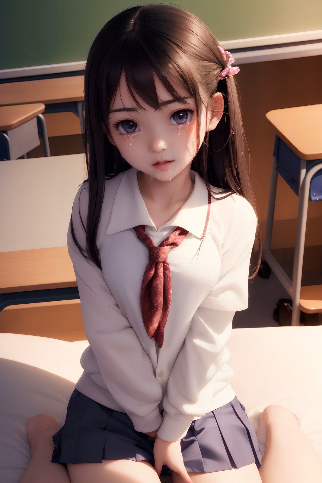 サンプル画像4:ゴクかわ！つゆダク制服と秘蜜の裏オプ☆3年生(kAwAIi) [d_270284]