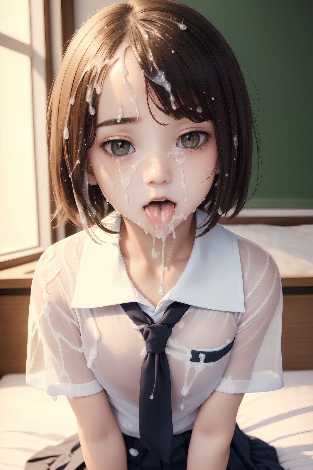 ゴクかわ！つゆダク制服と秘蜜の裏オプ☆3年生