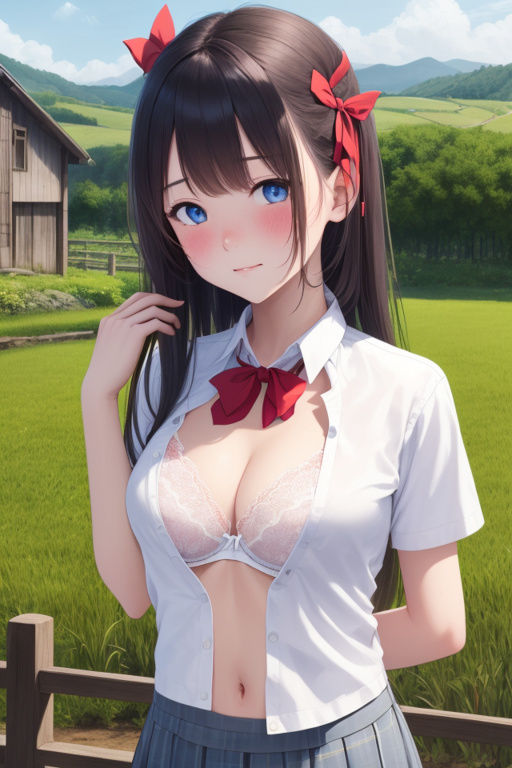 サンプル画像6:田舎で出会ったキレイなお姉さんと今からエロいことする(クックオナ) [d_270512]