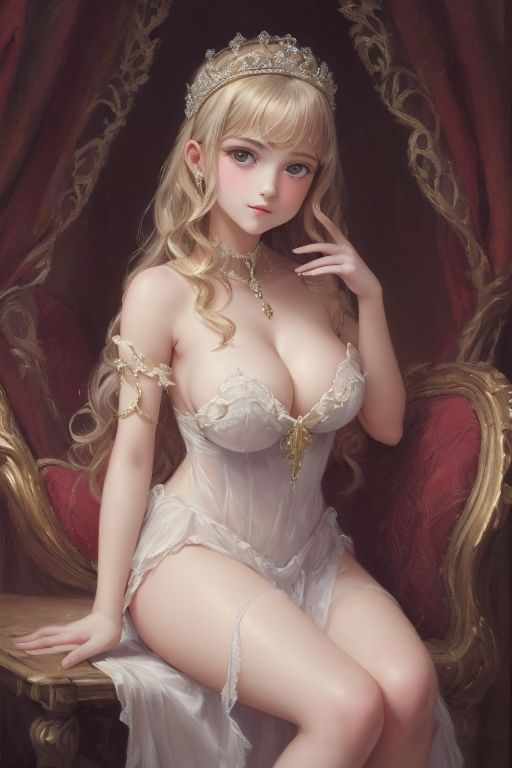 サンプル画像6:ビクトリアン美少女絵画(クックオナ) [d_270526]