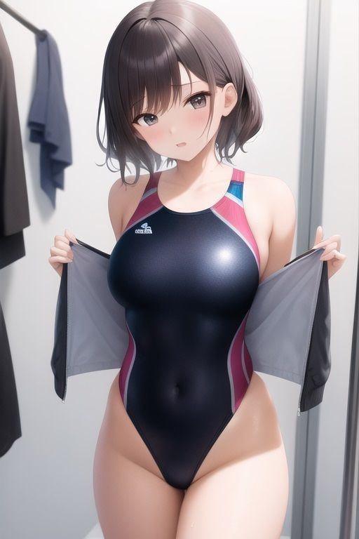 サンプル画像2:【夏の日差しと競泳水着】（競泳水着 121枚）(秘境えっちサロン) [d_270699]