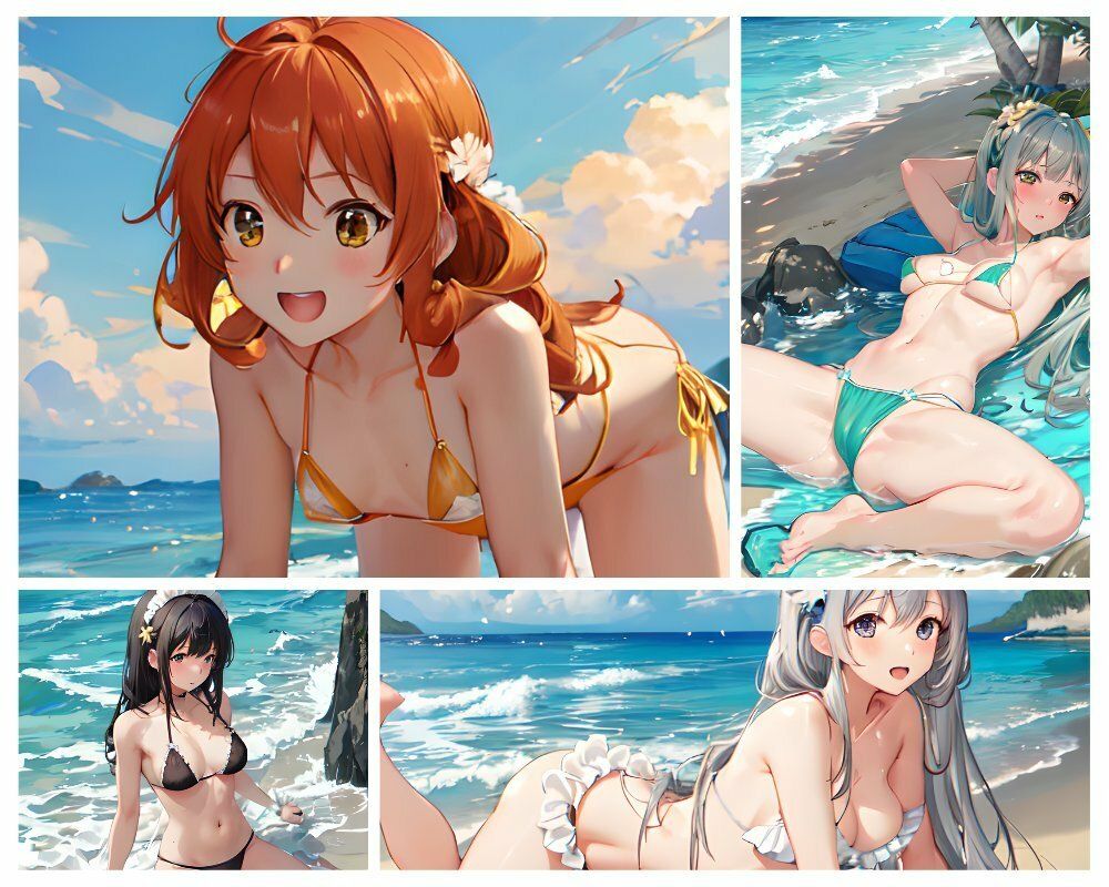 サンプル画像2:サマービーチ・愛す(Vainstant) [d_271481]