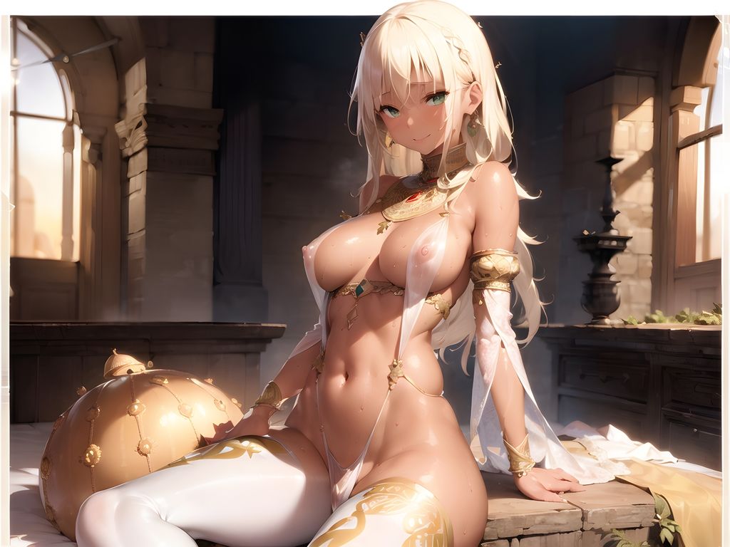 サンプル画像5:AIビューティーコレクションVol.6 砂漠の踊り子(あーてぃふぁくたー) [d_271507]