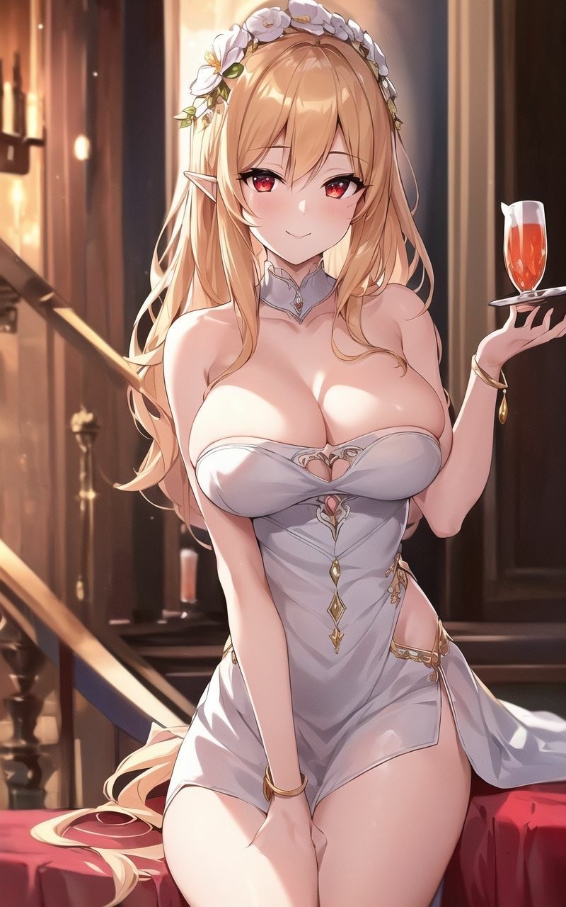 サンプル画像1:きみだけが知るエルフの世界(あいどっと) [d_271513]