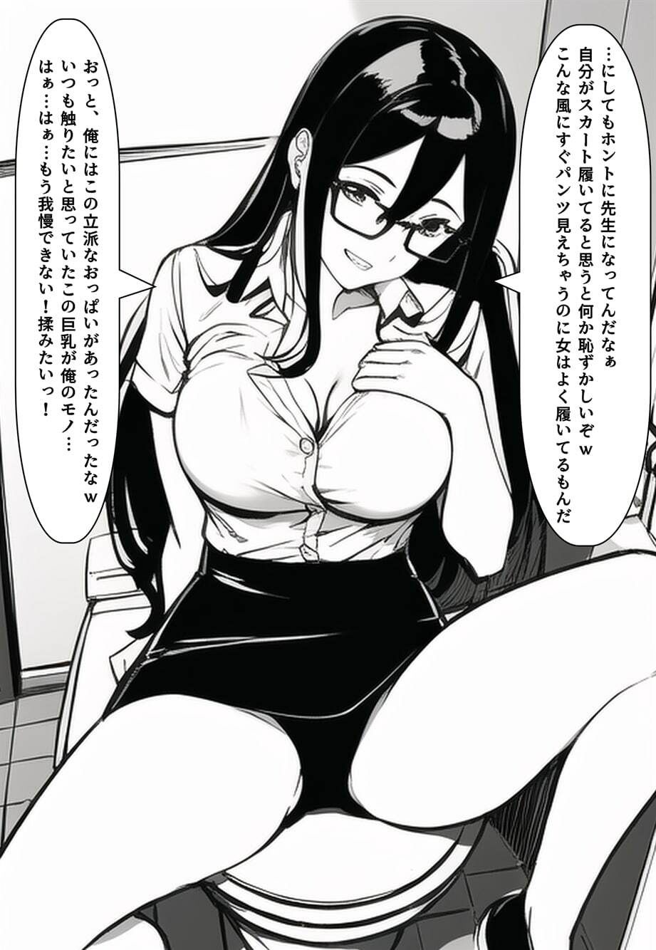 サンプル画像4:ストーリー付き憑依CG集 憑依薬を手に入れた！(Yoshiのイラスト工房) [d_271604]