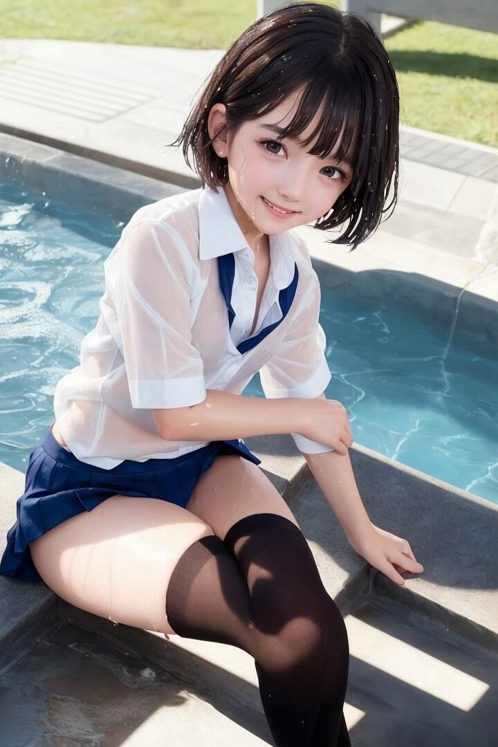 サンプル画像3:マイちゃん〇〇歳イメージビデオデビュー！！『スマイル・ラプソディ』(The cream pie) [d_271638]