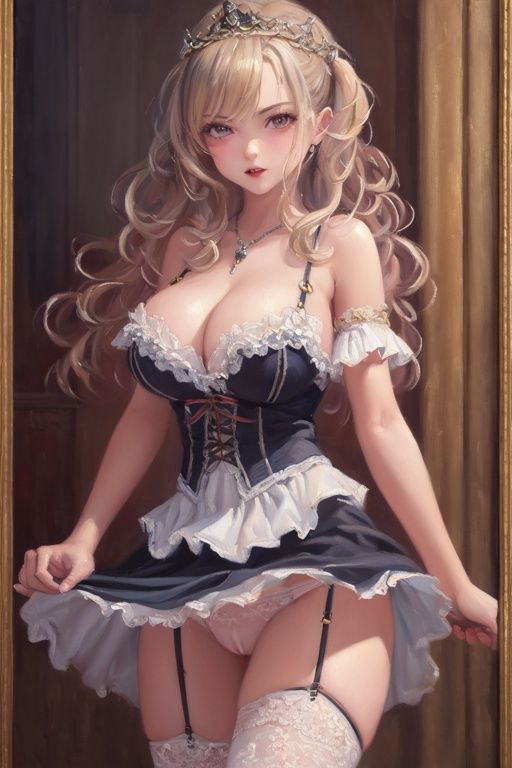 サンプル画像5:ビクトリアンおパンツ絵画(クックオナ) [d_271666]