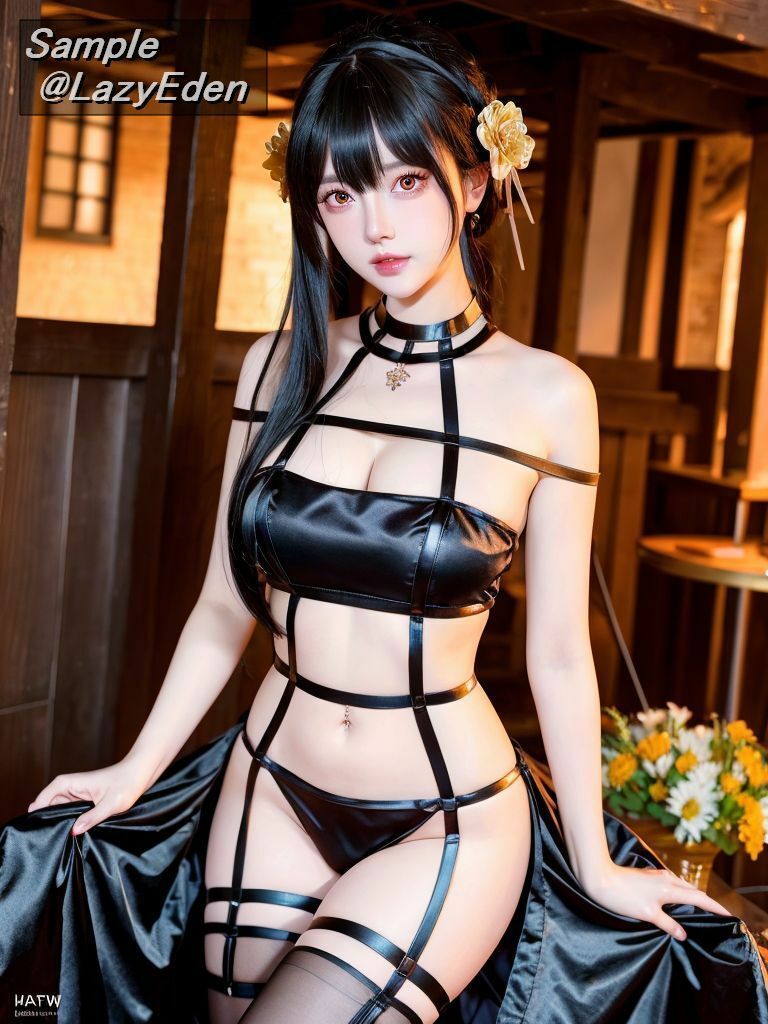 サンプル画像3:AI cosplayers 全9キャラクターのエッチなコスプレイヤー画像集（約370枚）(LazyEden) [d_271691]