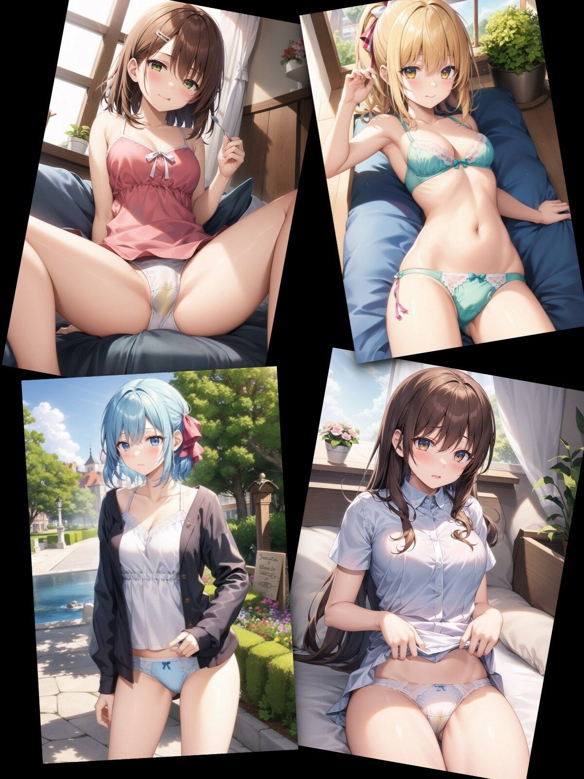 サンプル画像3:おぱんつ見聞録1 〜厳選パンチラ画集〜(にじばあど) [d_271692]