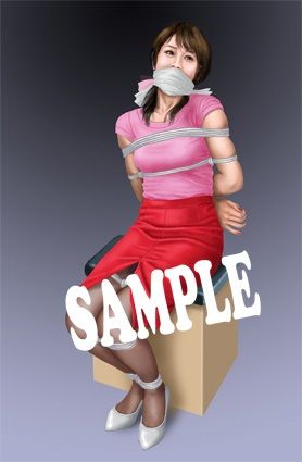 サンプル画像2:緊縛・着衣緊縛絵巻VOL.01 リメイク版(クリセゴン) [d_271824]