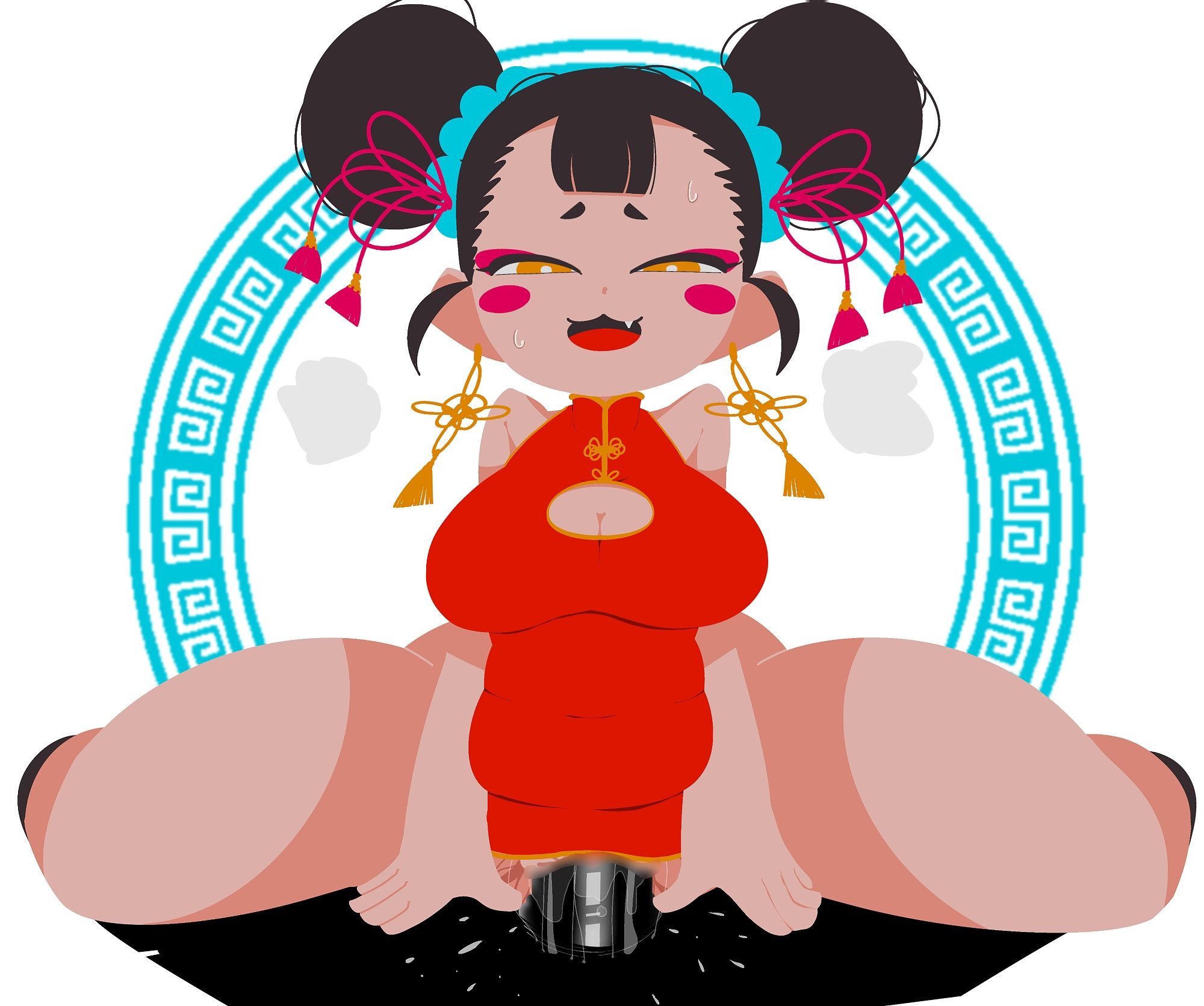 サンプル画像2:チャイナタウンミートgifCG集2023年4月号(一ドル硬貨) [d_271878]