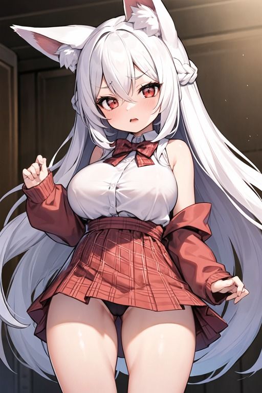 サンプル画像3:銀髮狐耳豐滿矮孃繪集(爲偉大鴇) [d_271884]