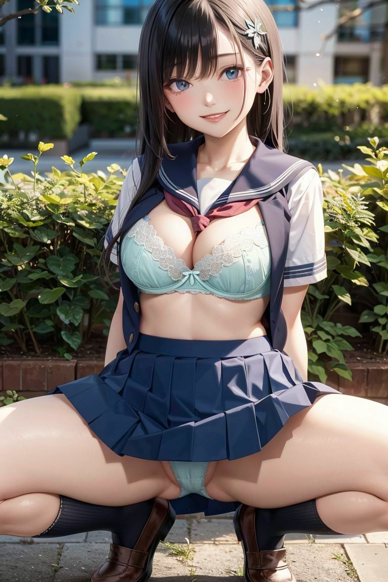 サンプル画像3:しゃがみパンチラJK2(Men_at_Work) [d_271895]