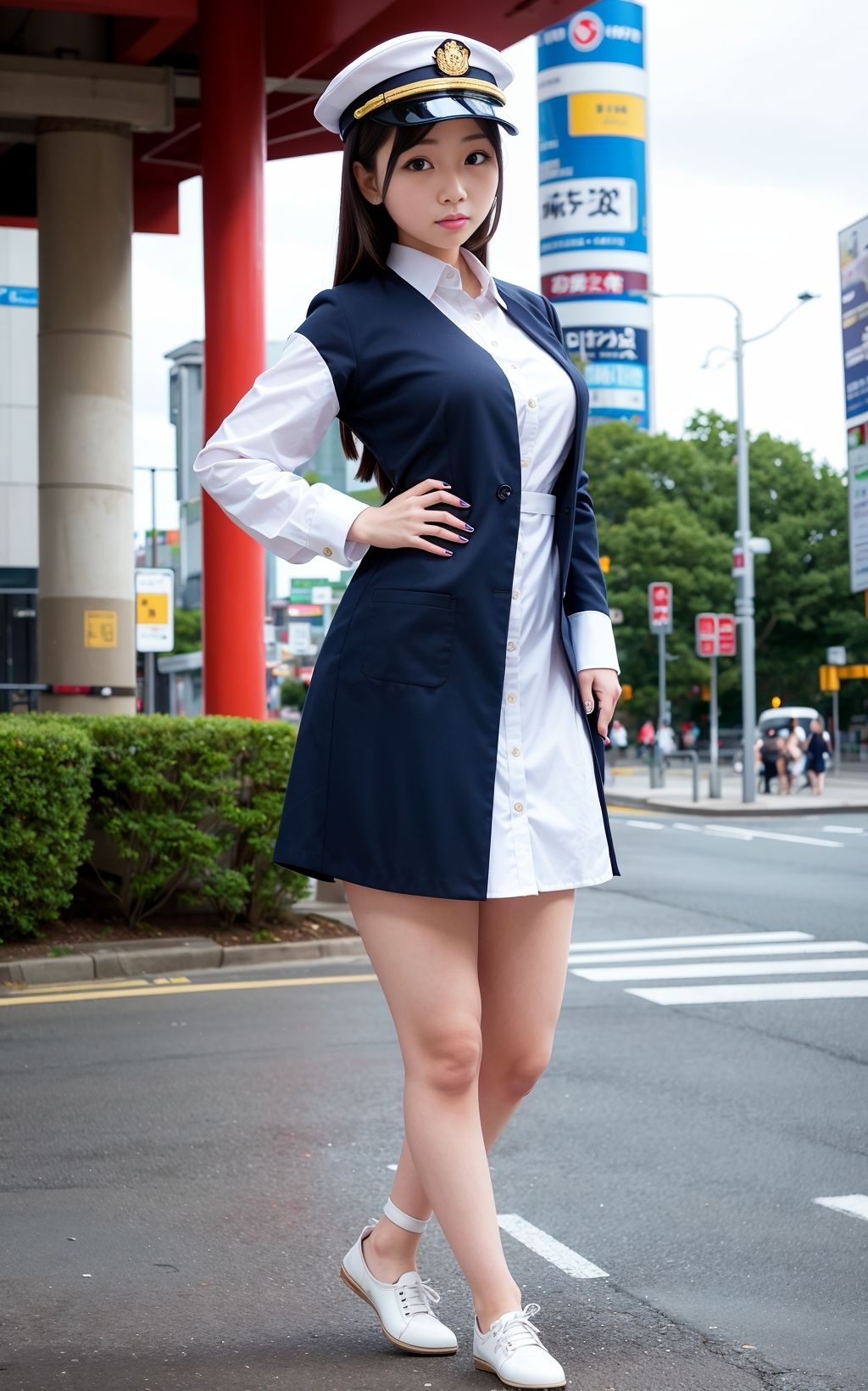 サンプル画像4:空を駆ける乙女たち 182枚 ［AI美人写真集］(AI世界出版社) [d_272022]