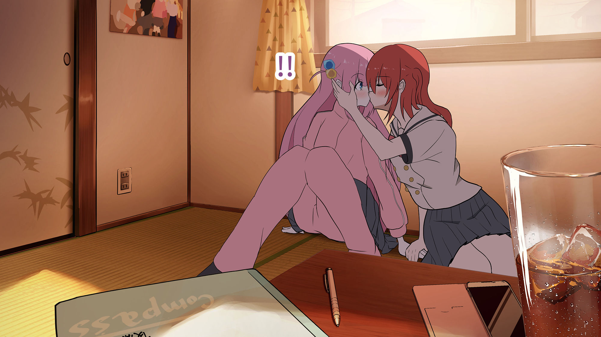 サンプル画像2:ぼっちちゃんと喜多ちゃんがイチャラブするだけ(jody-sub郎) [d_272027]