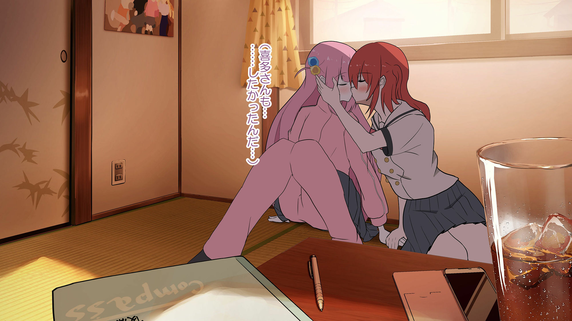 サンプル画像3:ぼっちちゃんと喜多ちゃんがイチャラブするだけ(jody-sub郎) [d_272027]