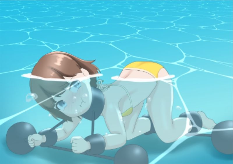 サンプル画像1:水責めイラスト集2(別の部屋) [d_272063]