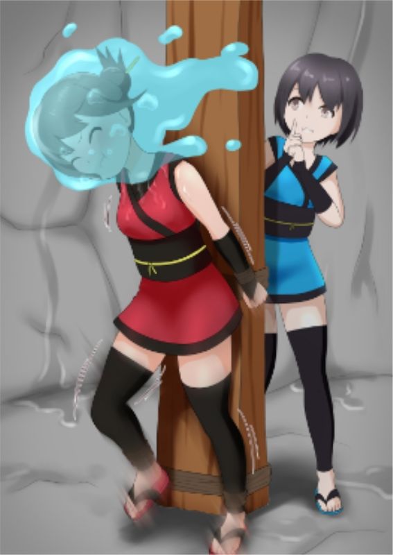 サンプル画像2:水責めイラスト集2(別の部屋) [d_272063]