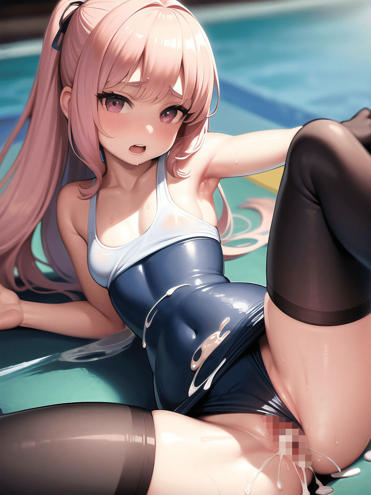 サンプル画像4:水着少女とお出かけえっち！ビキニ・マイクロビキニ・スクール水着セット（画像910枚）(ろりぽっぷ) [d_272121]