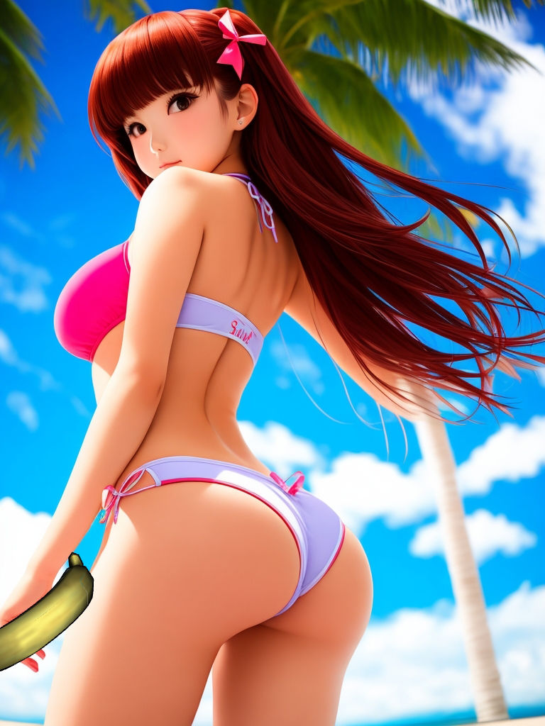 サンプル画像4:AI水着イラスト集(ロートカイザー) [d_272179]