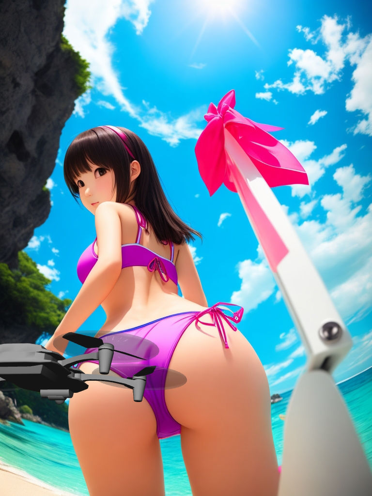 サンプル画像6:AI水着イラスト集(ロートカイザー) [d_272179]